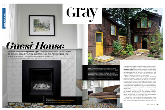 Gray - Guest House - Interior Design