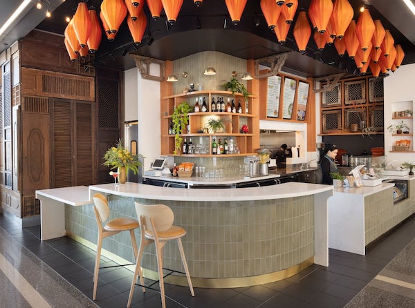 Bambuza PDX, a restaurant (commercial hospitality construction) project in Portland Airport