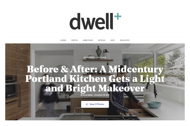dwell+ - Before & After: A Midcentury Portland Kitchen Gets a Light and Bright Makeover